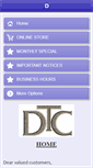 Mobile Screenshot of dinartradecanada.com